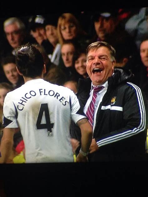 Fastest way to caption a meme. Ha! West Ham boss Sam Allardyce has a good chuckle at ...