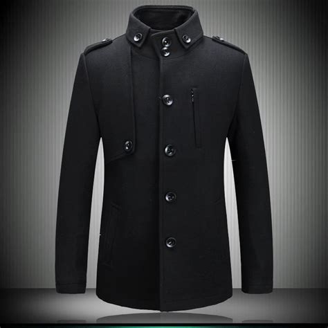 Looking for a good deal on black coat men? Compare Prices on Pea Coat Mens- Online Shopping/Buy Low ...