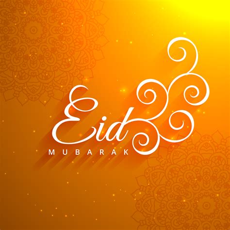 Beautiful Eid Festival Greeting Download Free Vector Art Stock