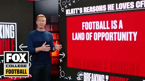 Joel Klatt Shares Three Reasons Why He Loves College Football