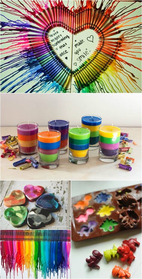 20 creative crayon art projects and crafts that are stunningly beautiful pondic