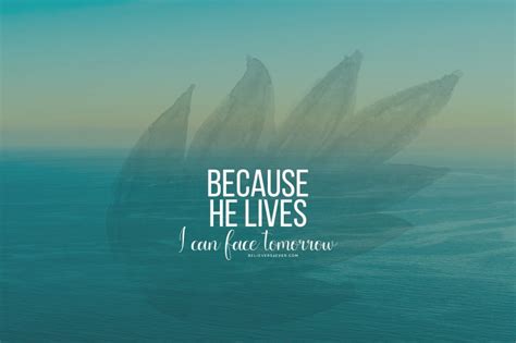 Because He Lives Wallpaper