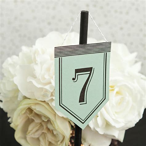Calculator assumes you will seat one person on each end. Look At These Unique DIY Table Number Stands!