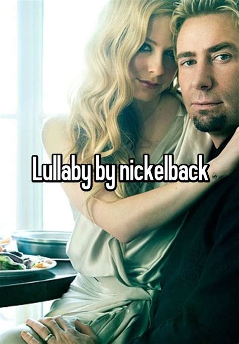 lullaby by nickelback
