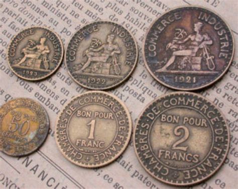 12pcs French Old Coins Vintage Coins 1920s To 1939s Etsy Old Coins