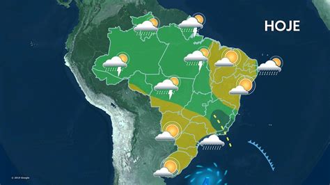 Previsão do Tempo 22/11/2021 em todo Brasil - Previsão do Tempo