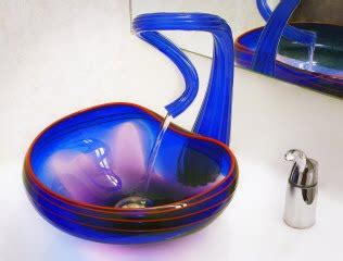 Glass hand open house and holiday sale. Connie Deamond Interior Creations: Unusual Sinks for the ...