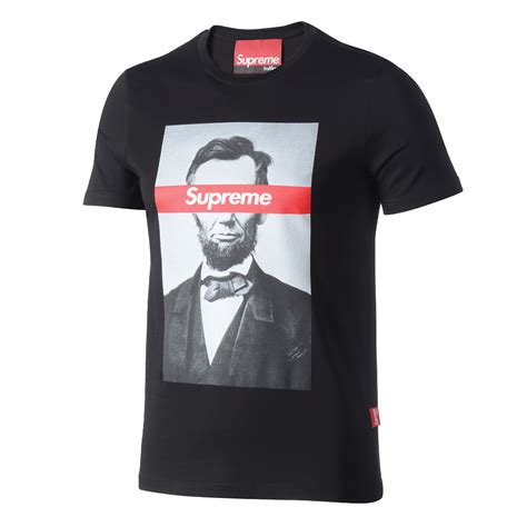 Widest selection of new season & sale only at lyst.com. Supreme Italfigo T-Shirt LINCOLN Schwarz - kaufen ...