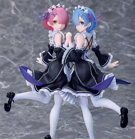 Rezero Starting Life In Another World Rem And Ram Twins Ver17 Pvc