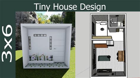 Tiny House Design 3x6 Small House Design Idea 18 Sqm Floor Plan