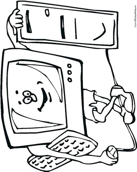 Free coloring sheets to print and download. Computer Coloring Pages For Kids at GetColorings.com ...