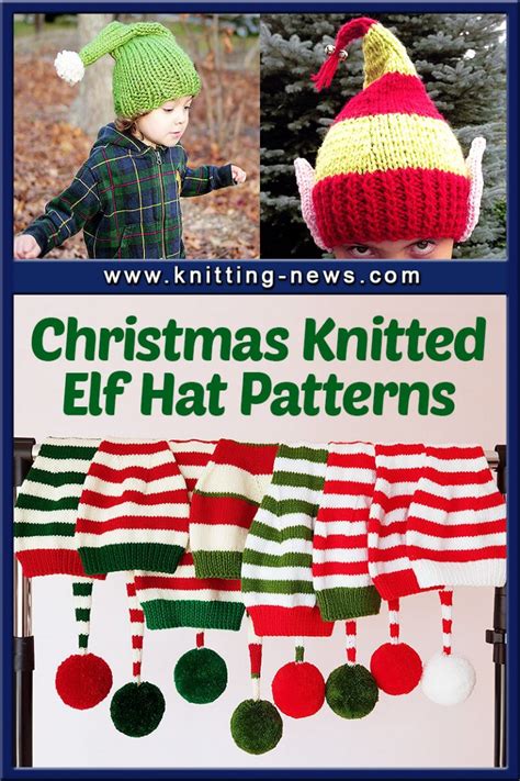 14 Christmas Knitted Elf Hat Patterns Knitting News