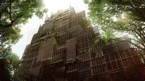 Jean Nouvel Designs Plant Covered Hotel For Historic District Of São