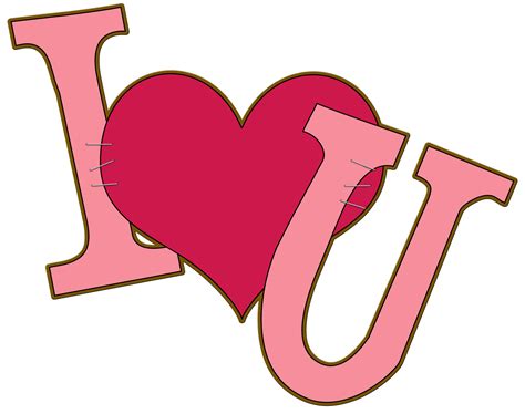 Transparent I Love You Png Clip Art Library