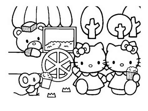 15 À Couper Le souffle Coloriage Hello Kitty Princesse Stock  COLORIAGE
