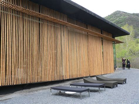 Homemima Amazing Bamboo Wall House As Cultural Exchange Japan China