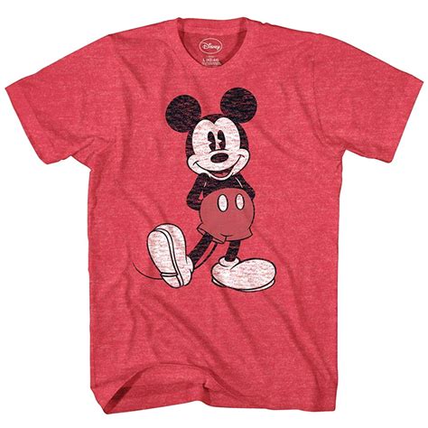 Disney Disney Mickey Mouse T Shirt Distressed Character Pose Adult