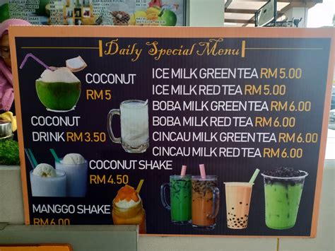 Unfortunately we forgot to take pictures of them. Jom Cuba Coconut Shake dan Kacang Pool di Medan Selera ...