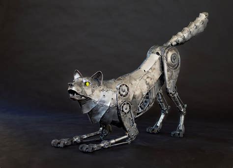 These Metal Animal Sculptures Look Incredibly Impressive