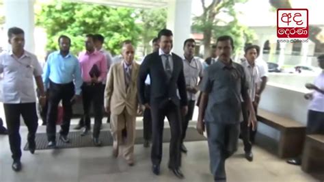 Ranjan Ramanayake Appears At Supreme Court Over Contempt Case Youtube