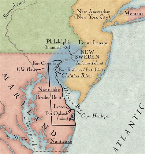 Dutch Colonization Map