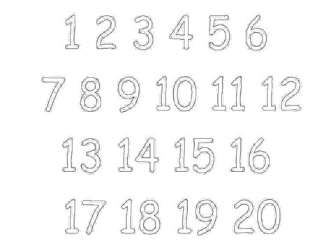 Fileclassic Alphabet Numbers 7 At Coloring Pages For
