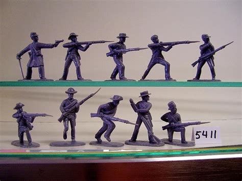 Armies In Plastic American Civil War Confederate Infantry 5411