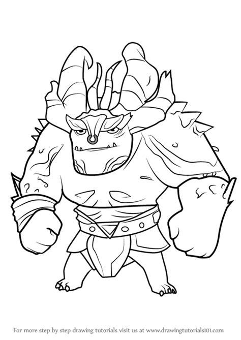Learn How to Draw Draal the Deadly from Trollhunters (Trollhunters