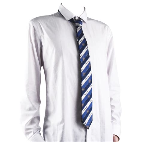 White Shirt Blue Striped Tie Suit Apparel Clothes Png Transparent