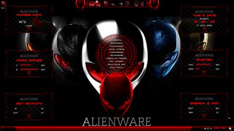 Alienware Red Skin Pack Skin Pack Theme For Windows 11 And 10