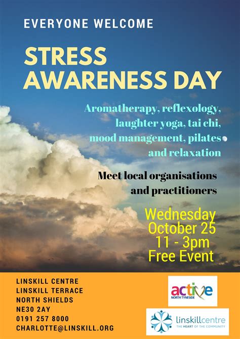 Stress Awareness Day Friends Action North East