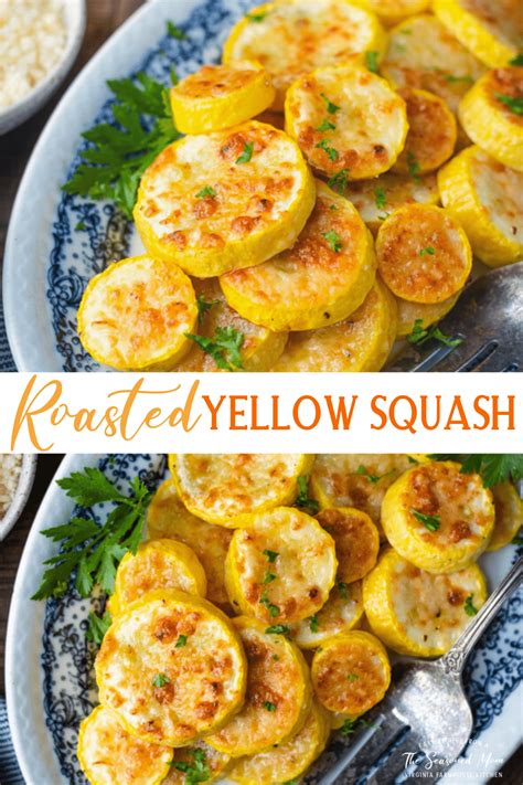 Roasted Yellow Squash 3 Ingredients The Seasoned Mom