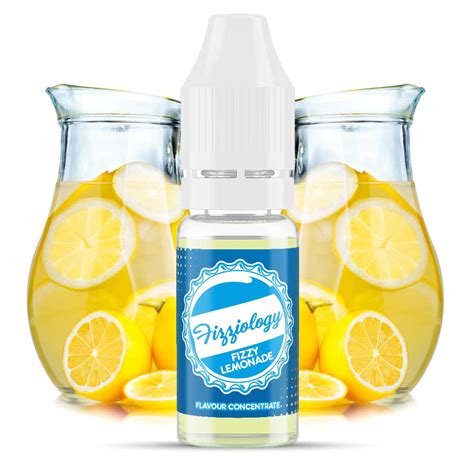 Fizzy Lemonade Fizziology Flavour Concentrate Vapable