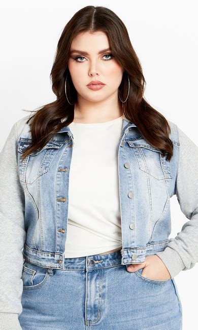 Womens Plus Size Denim City Chic