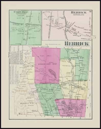 Historic Maps And Drawings 39 Herrick Township John Pritiskutch