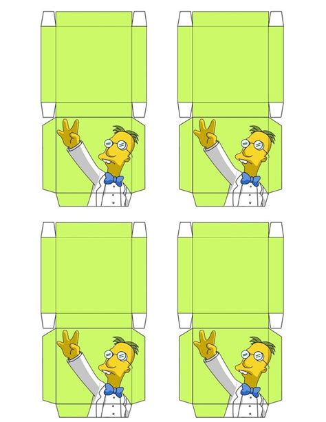 The Simpsons Frink Boxes Free To Use And Free To Share For Personal Use Simpsons Party