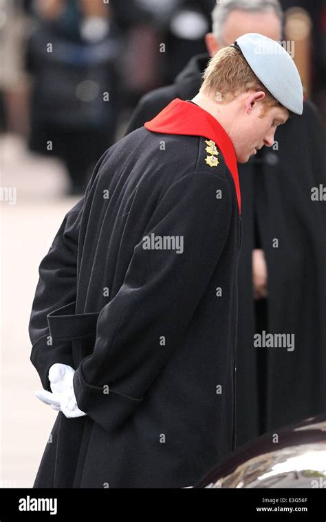 Prince Harry Remembrance Service At Westminster Abbey Featuring Prince
