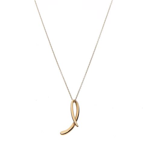 We did not find results for: TIFFANY & CO 18K Yellow Gold Elsa Peretti Letter "L ...