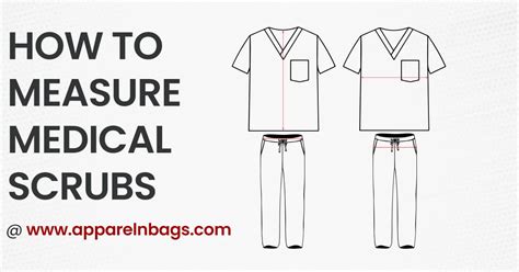 Scrubs Size Chart And Measurements Guide Apparelnbags