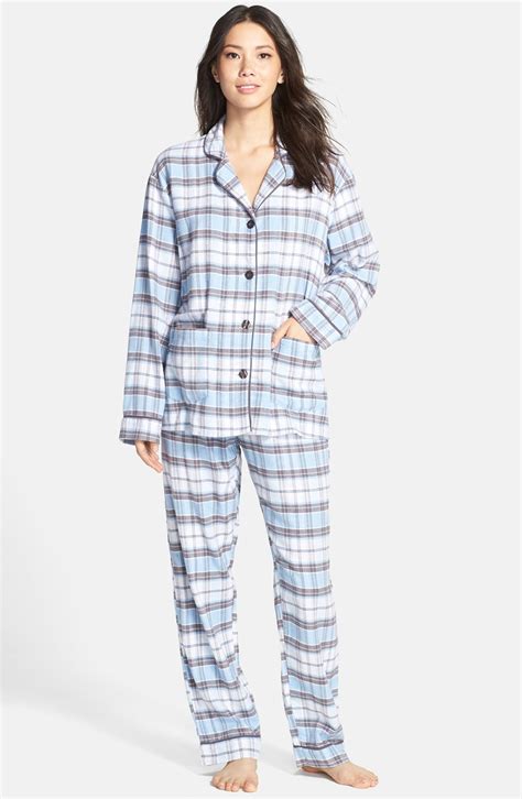 Pj Salvage Plaid Flannel Pajamas Nordstrom