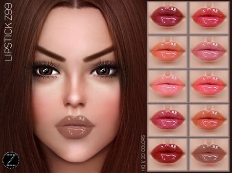 Lipstick Z99 By Zenx At Tsr Sims 4 Updates