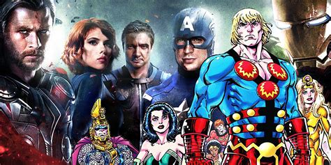 Meet the eternals. marvel studios. The MCU Should Reverse The Avengers Model For The Eternals