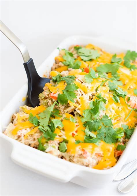 Easy Mexican Casserole With Ground Beef