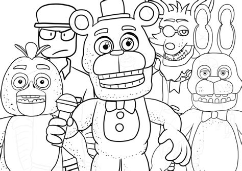 Dibujo De Five Nights At Freddys Para Colorear Dibujo Vrogue Co