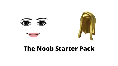 The Noob Starter Pack Female Youtube