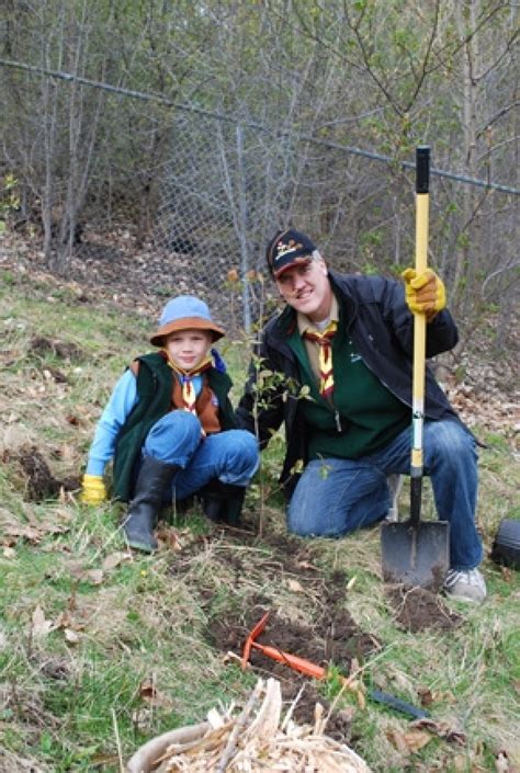 Tree Planting 2010 Masonville 77th Scouts