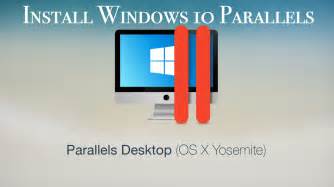 How To Install Windows Using Parallels Desktop Youtube