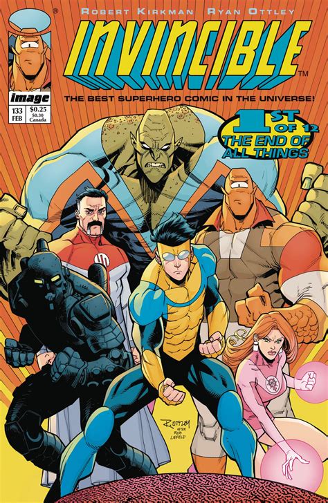 Invincible 133 Image Tribute Cover Fresh Comics