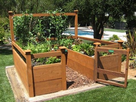 How To Build An Above Ground Vegetable Garden Above Ground Vegetable