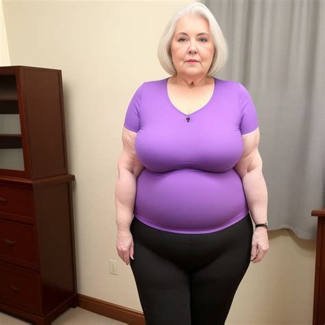 Aimoms Chubby Mature In Tight Clothes